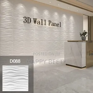 3d Glossy White Wall Panels