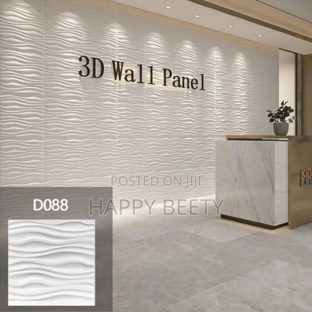 3d Glossy White Wall Panels - thumbnail 3