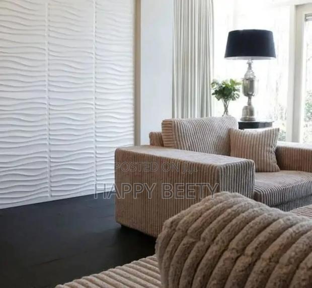 3d Glossy White Wall Panels - thumbnail 4