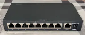 Tp-Link Tl-Sf1009p 9-Port Desktop Switch With 8-Port Poe