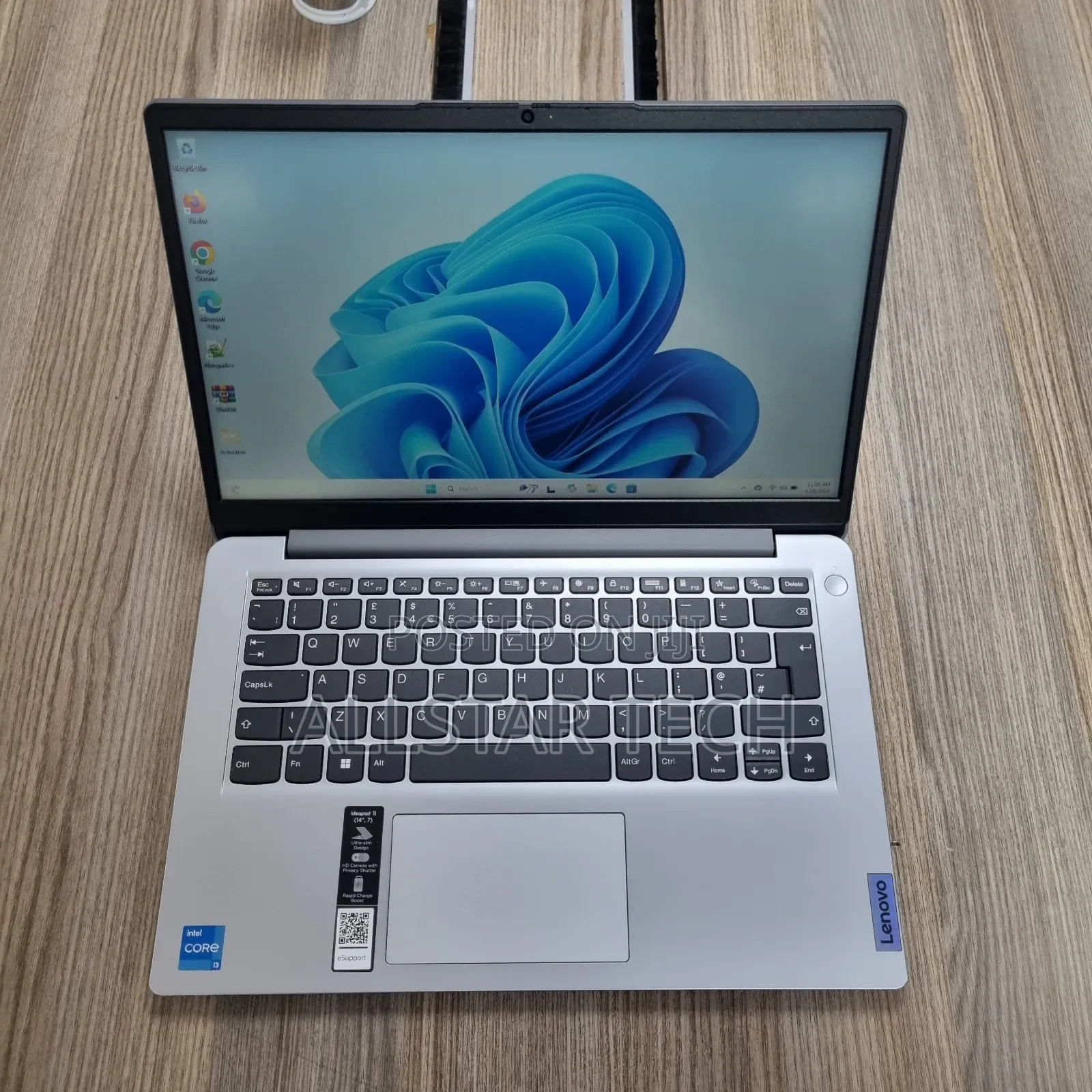 Laptop Lenovo IdeaPad 1 8GB Intel Core I3 SSD 256GB