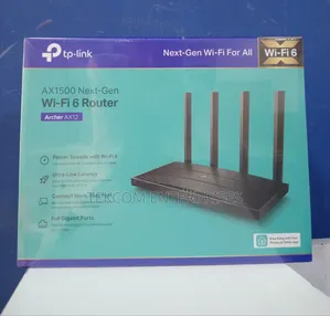 Tp-Link Ax1500 Wi-Fi 6 Archer Ax12 Router- Archer Ax12