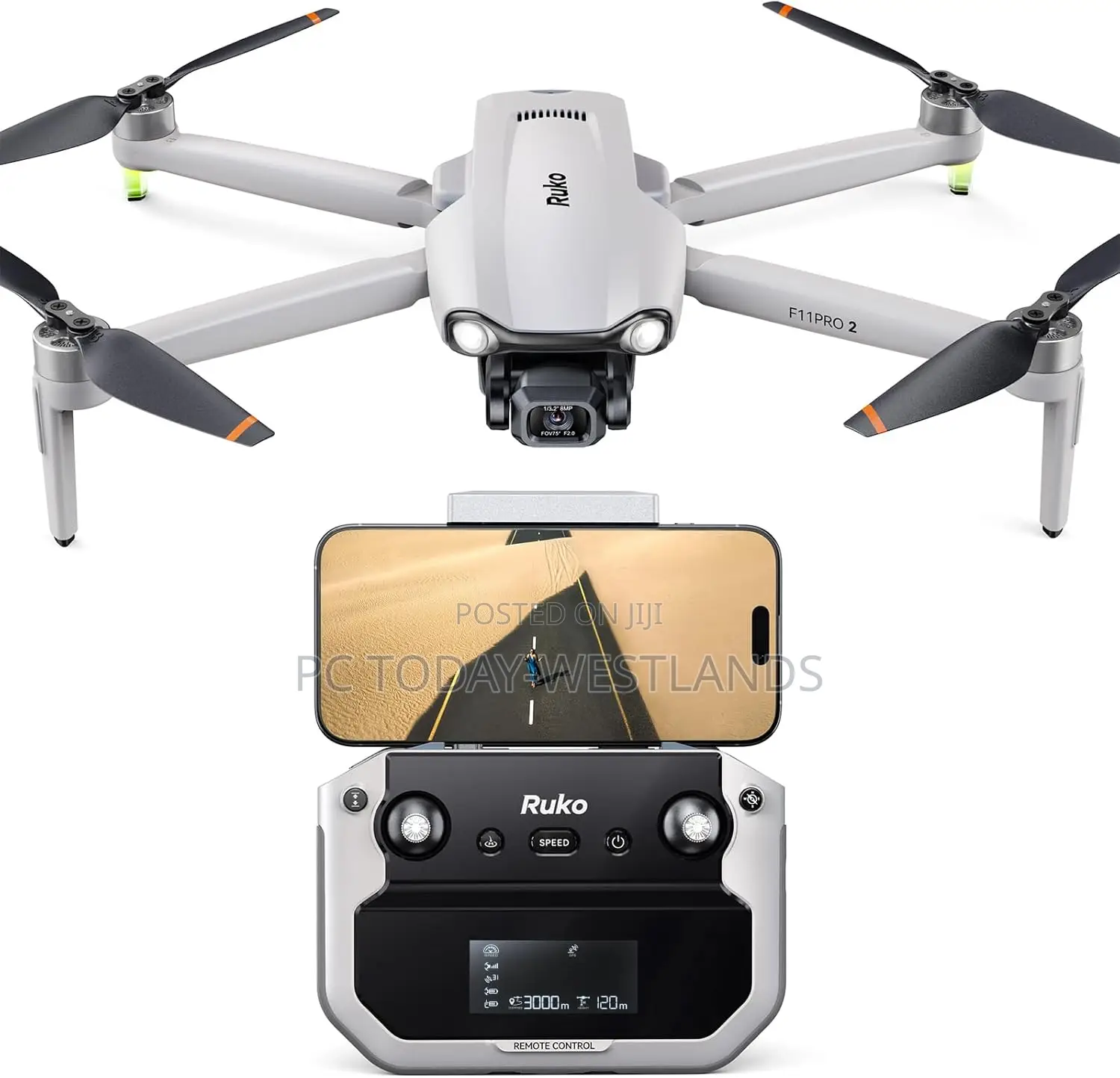 Ruko F11pro 2 Drone With Camera 3-Axis Gimbal,