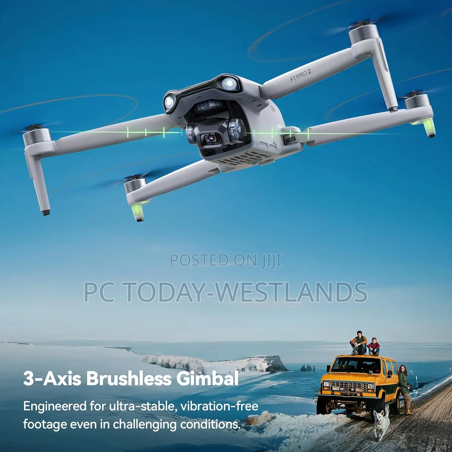 Ruko F11pro 2 Drone With Camera 3-Axis Gimbal,