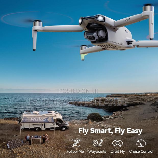 Ruko F11pro 2 Drone With Camera 3-Axis Gimbal, - thumbnail 6