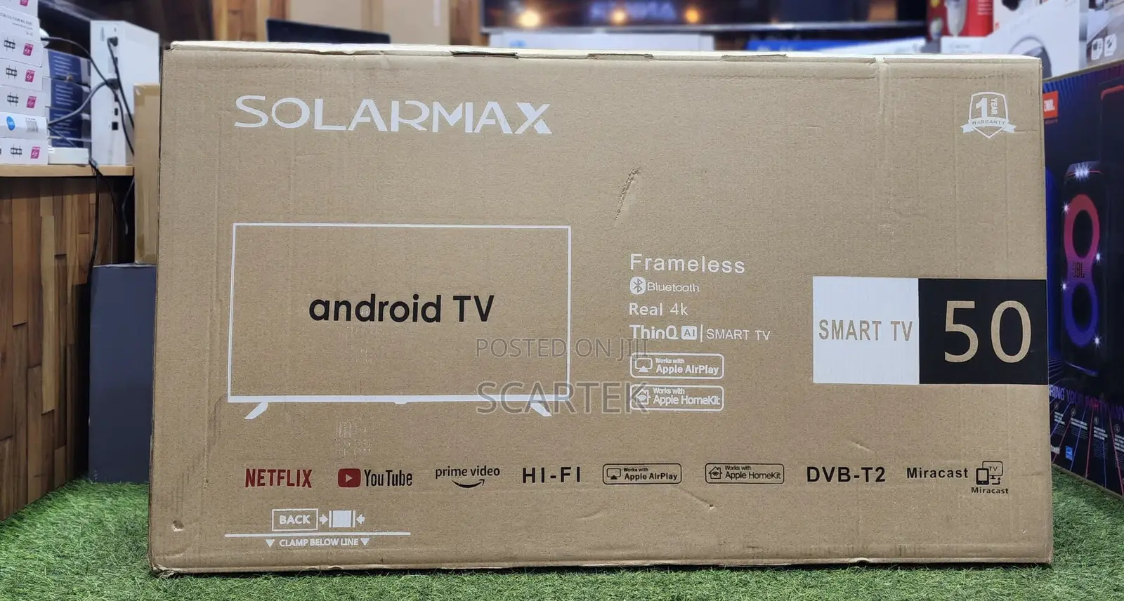 Solarmax 50” Tv
