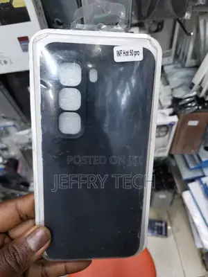 Designerz Infinix Hot 50 Pro Silicone Smooth Surface Case