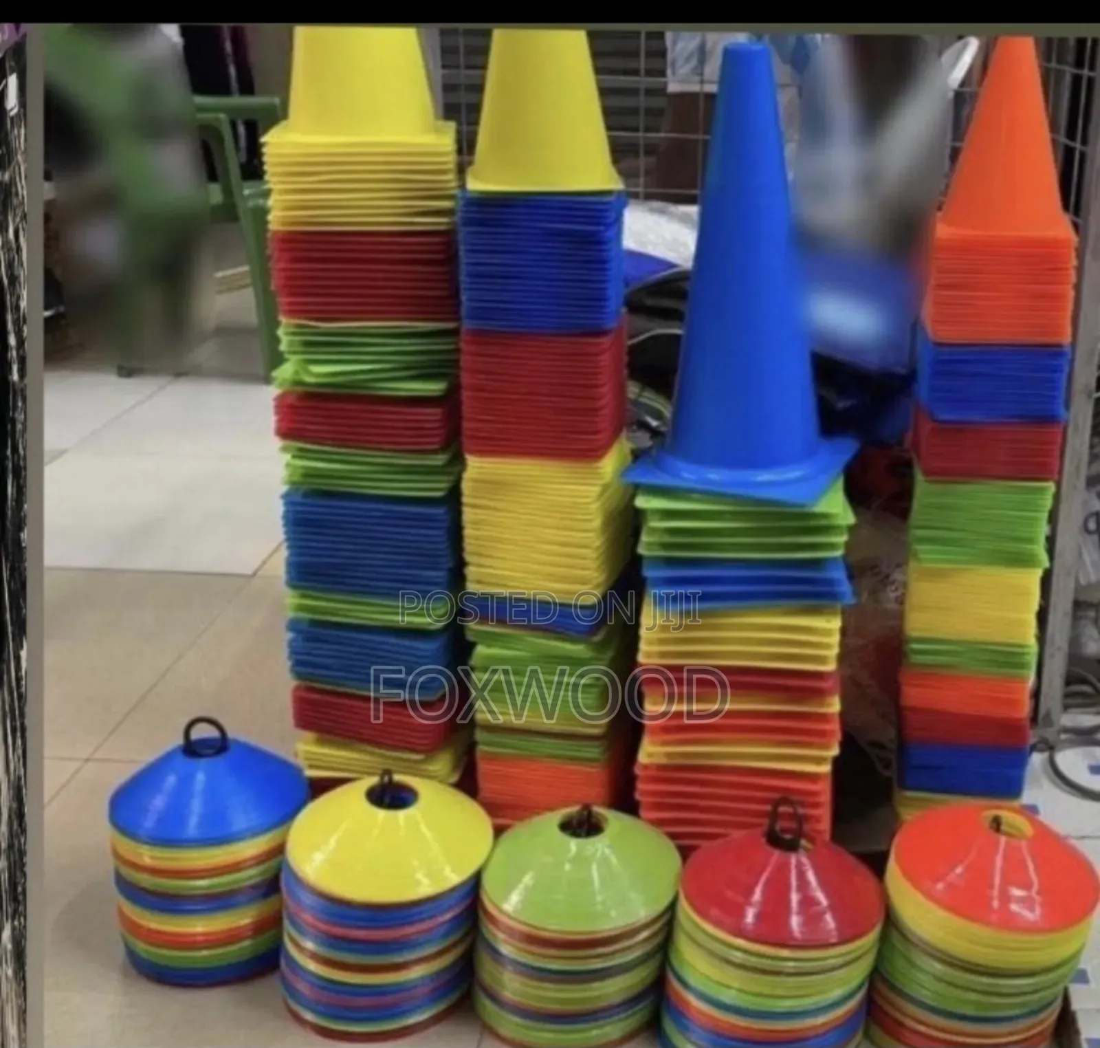 12pcs Field Training Cones 24cm