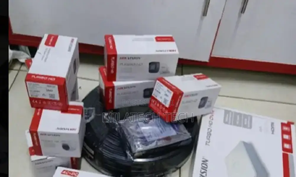 Hikvision 4 CCTV Cameras Complete System Unit