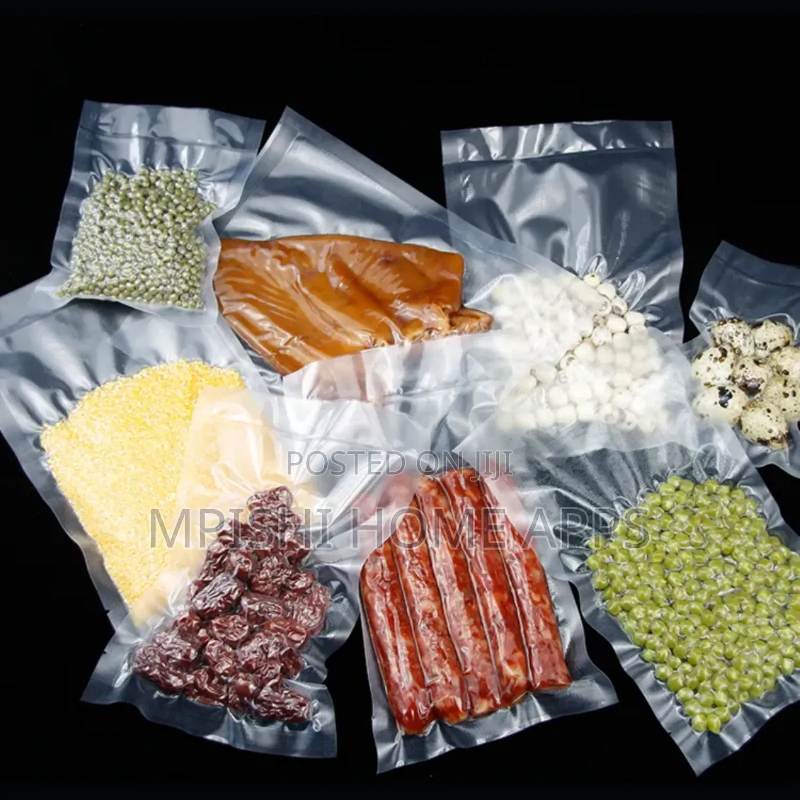 100pcs Food Storage Vacuum Bags 22×32cm