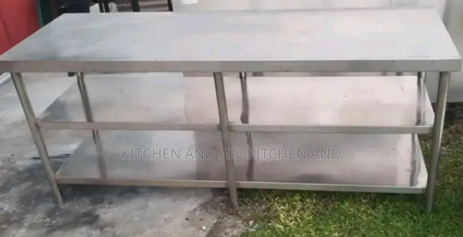 Heavy Gauge Stainless Steel Working Table