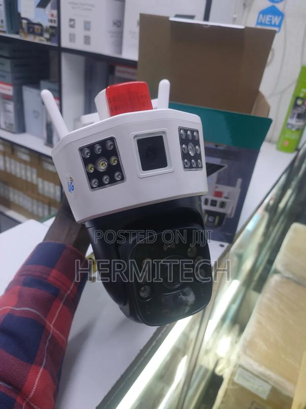 3 Lense 4g Solar PTZ CCTV Surveillance With Ai Humanoid - thumbnail 4