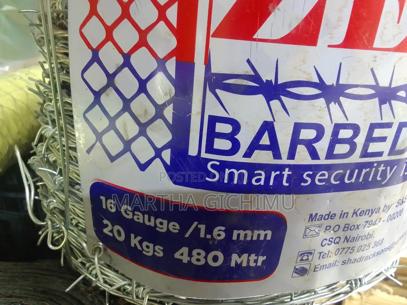 Smart Security Barbed Wire Fence