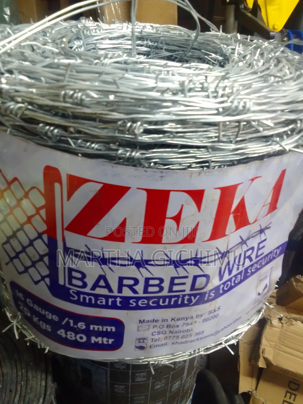 Smart Security Barbed Wire Fence