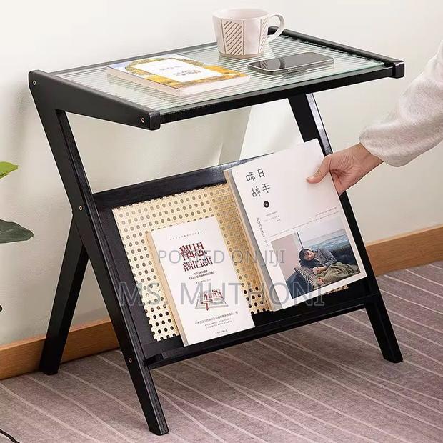 Rattan Side Table/ Bedside Table - thumbnail 3