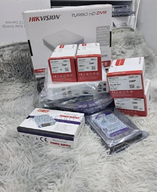 4 CCTV Cameras Modernized Complete Kit 1080p CCTV - main view