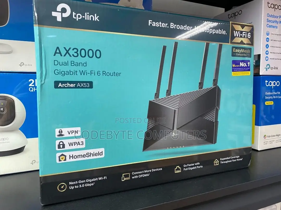 Tp-link Ax3000 Archer Ax53 Wi-fi 6 Router
