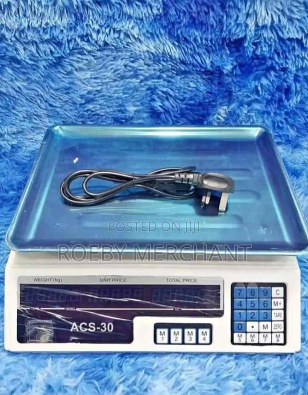 Top Selling Flat Acs 30 Digital Weighing Scale