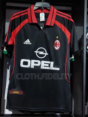 Ac Milan Football Retro Jersey