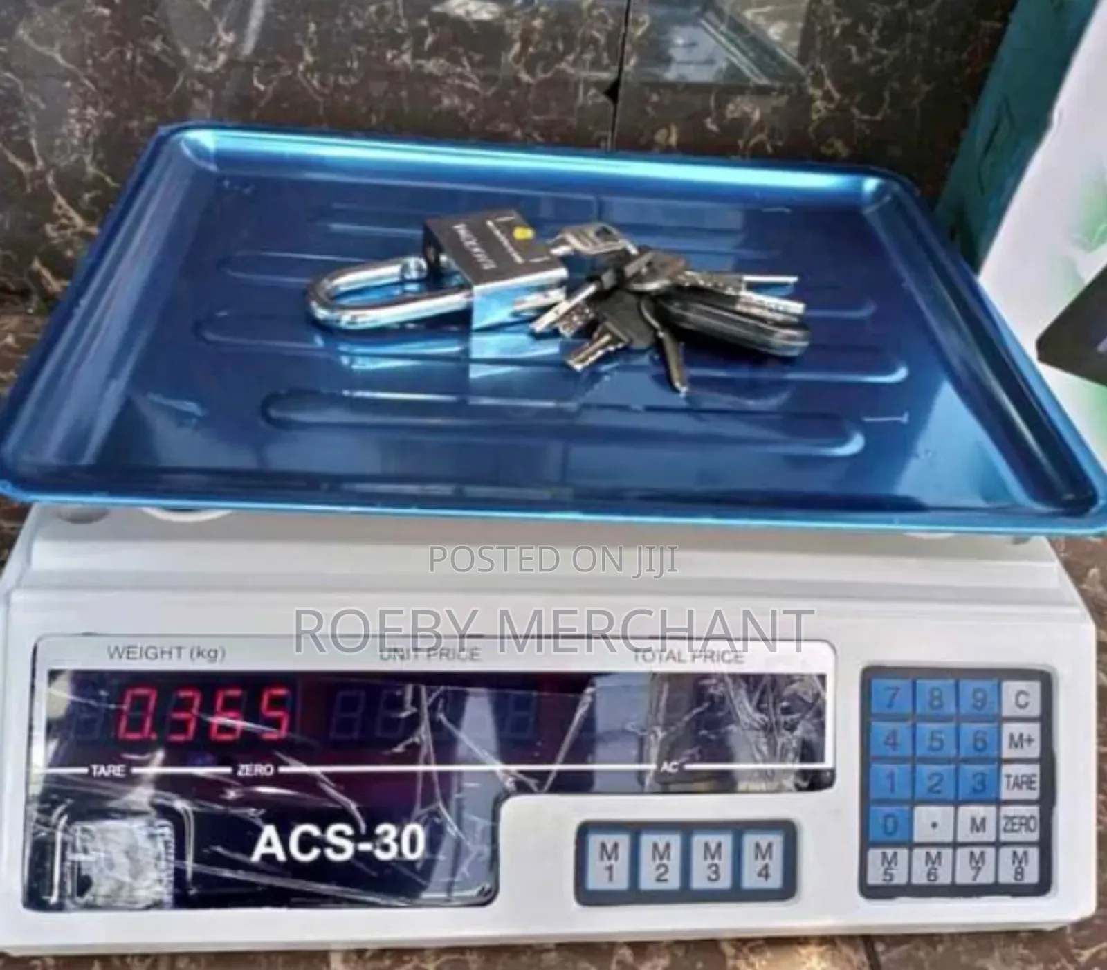 Commercial Cereal Weighing Scale Acs 30