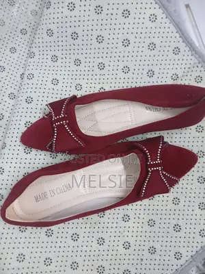 Easter Gift Redwine Flat Doll Shoe 39/42 Original