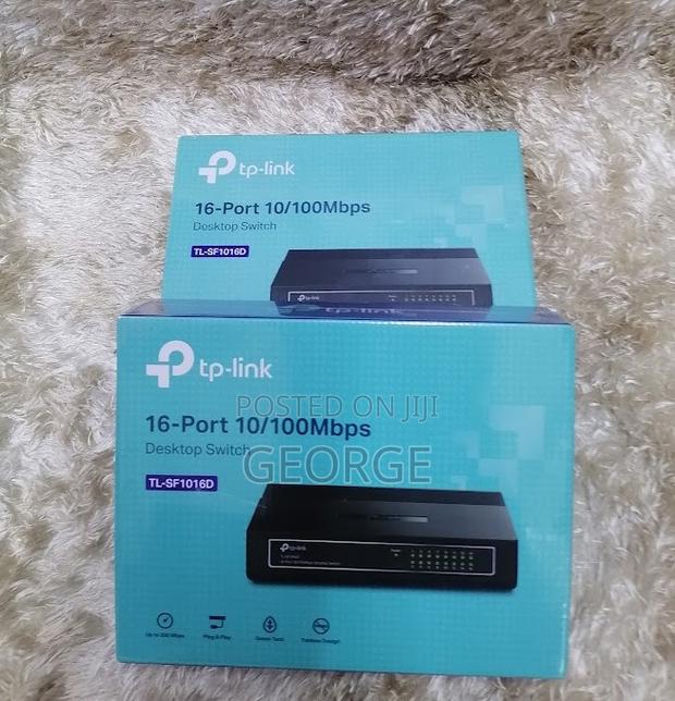 Manageable-16 Port Tp Link Switch - main view