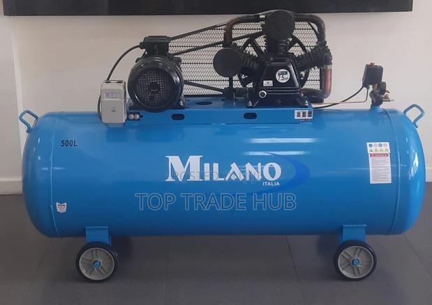 Heavy Duty Milano Air Compressor 500l 10 Hp 12.5 Bar