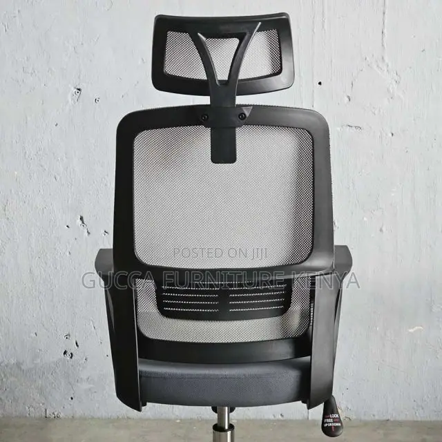Office Chair:Profesional Mesh Chair With Adjustable Headrest