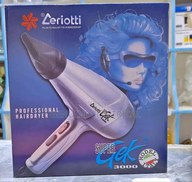 Gek Zeriotti Super Gek -Professional Hairdryer