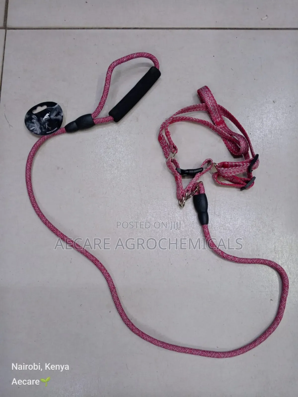 Dog Leash+ Harness/ Dog Lead + Harness  Small Size