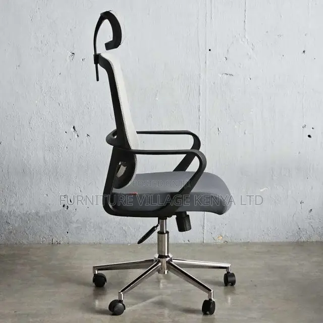 Office Chairs:Pro-Grade Mesh Task Chair With Headrest