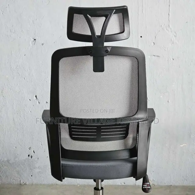 Office Chairs:Pro-Grade Mesh Task Chair With Headrest