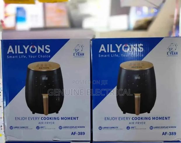 Black Ailyons Airfryer -Af2 - main view