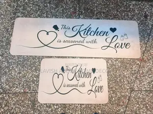 Rubber Kitchen Mats 2 in 1 Antislip Mats