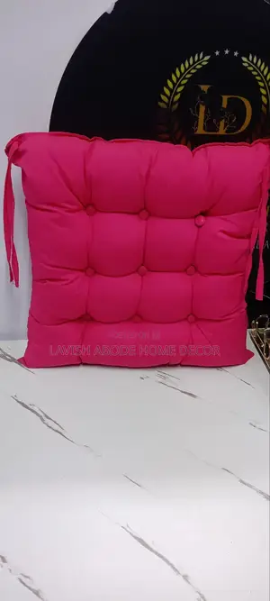 Hot Pink Chairpads / Seatpads Fibre Pillows