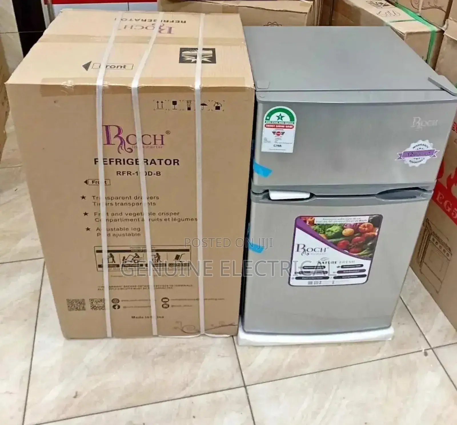 Fridge 2 Door (Roch) 85litres R600a