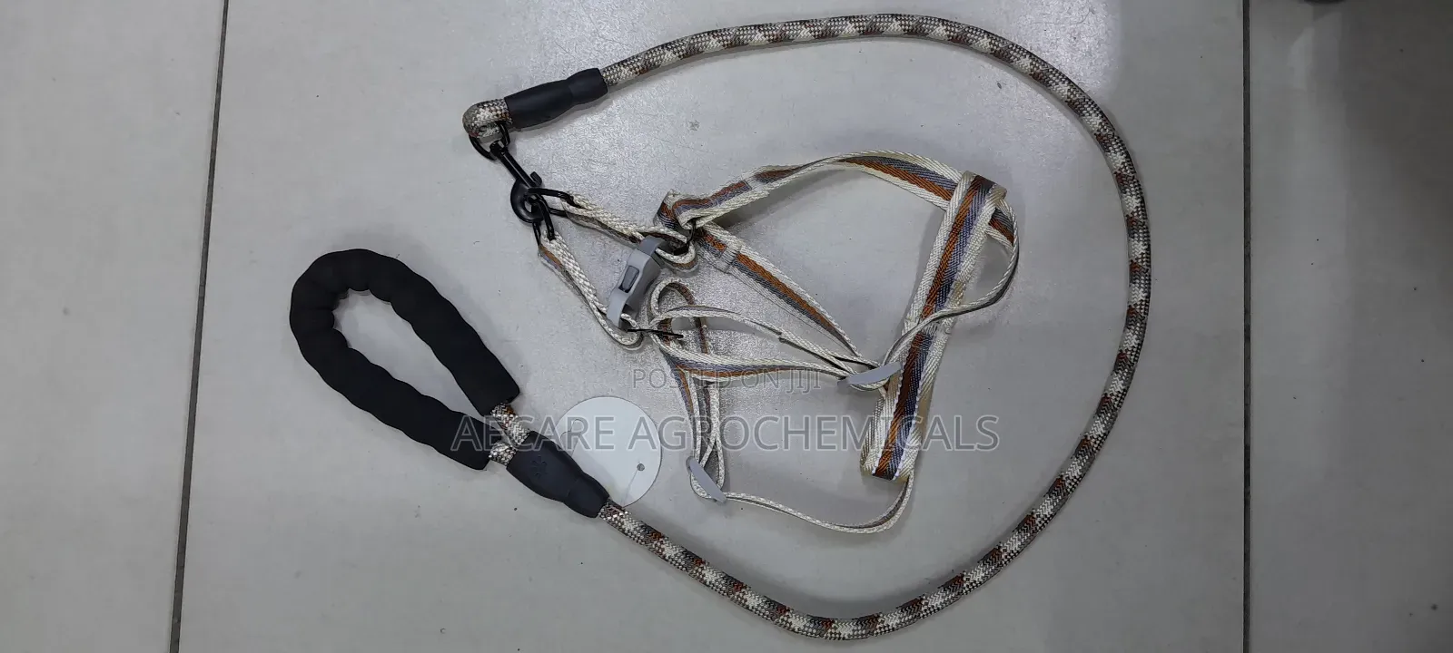 Dog Leash +Dog Harness Medium Size ( Compacted Leash )