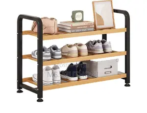 Minimalistic Entryway Shoe Rack