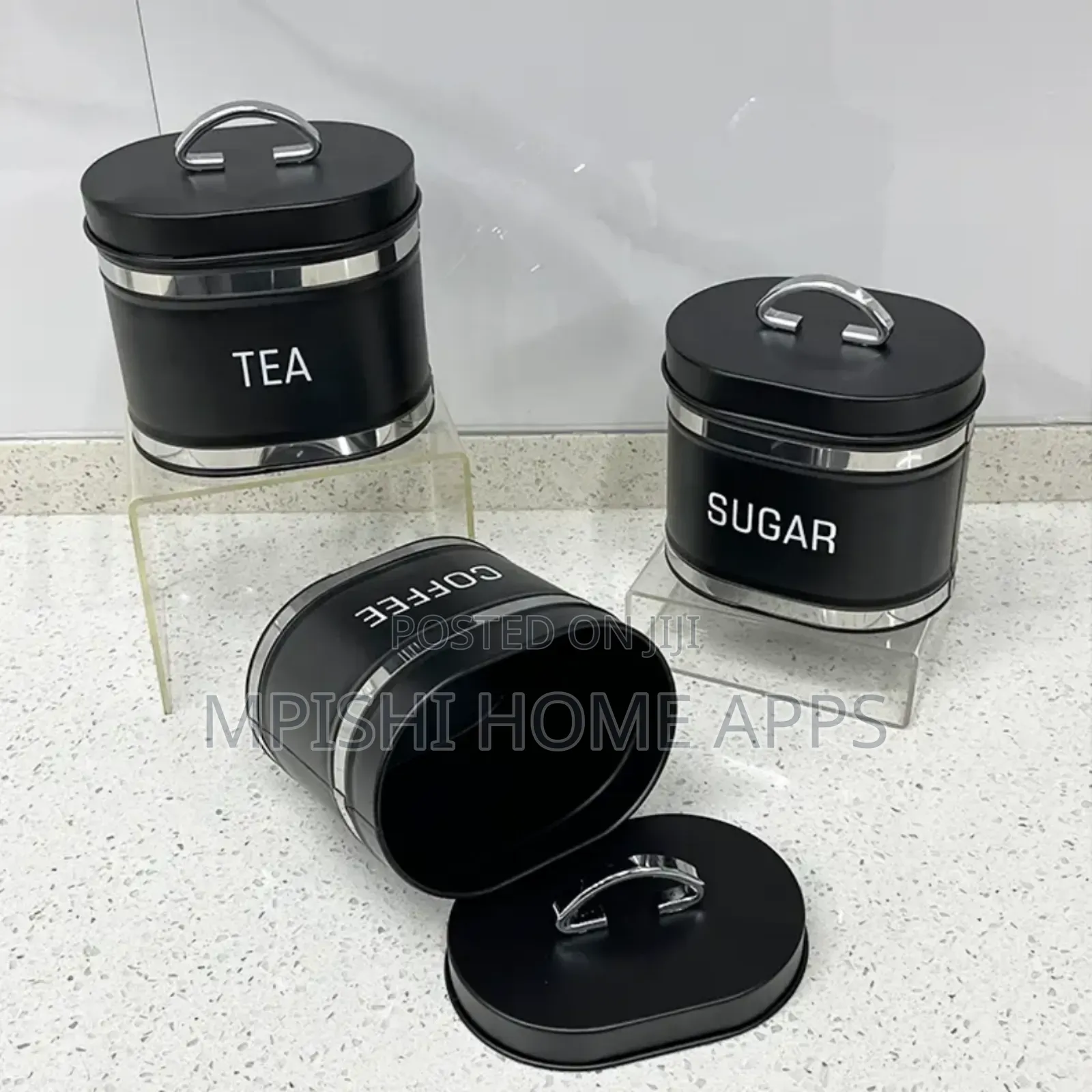 4pcs Bread and Canister Set