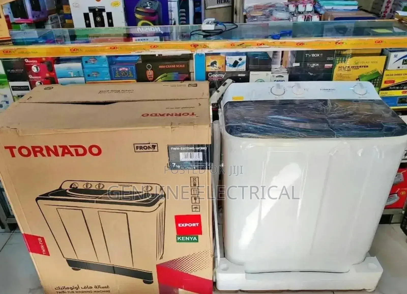 Tornado 7kg TWH-Z07dne-W Twin Tub Washing Machine