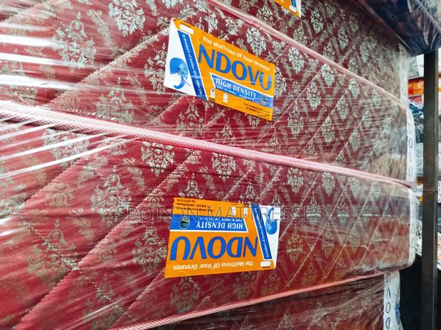 King-Size 6×6 12inch Thick High Density Quilted Mattresses - main view