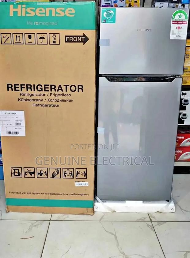 Hisense Hisense 121l Double Door Free Standing Fridge - main view