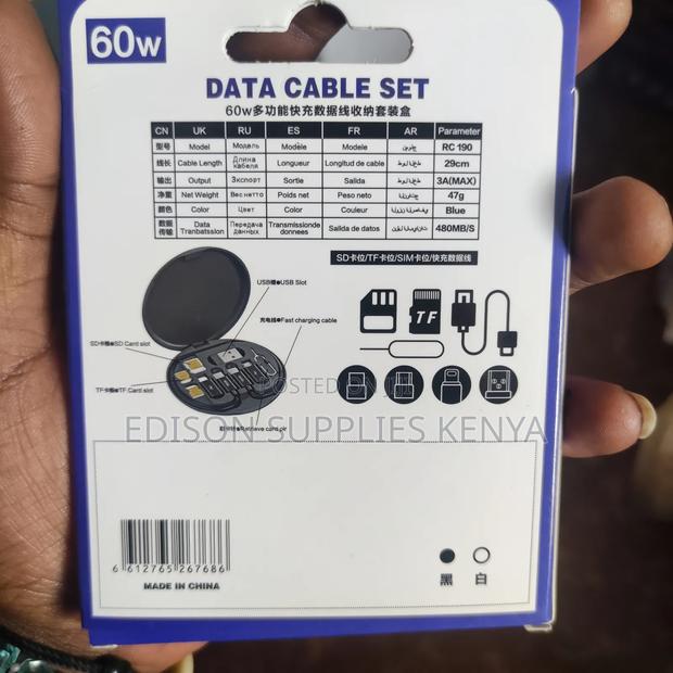5-in-1 Data Cable Set Adapter Kit Otg Converter Charging Kit - thumbnail 8