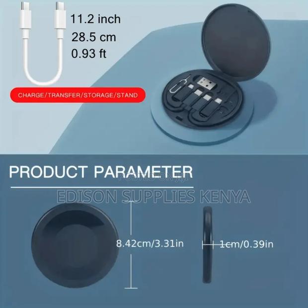 5-in-1 Data Cable Set Adapter Kit Otg Converter Charging Kit - thumbnail 4