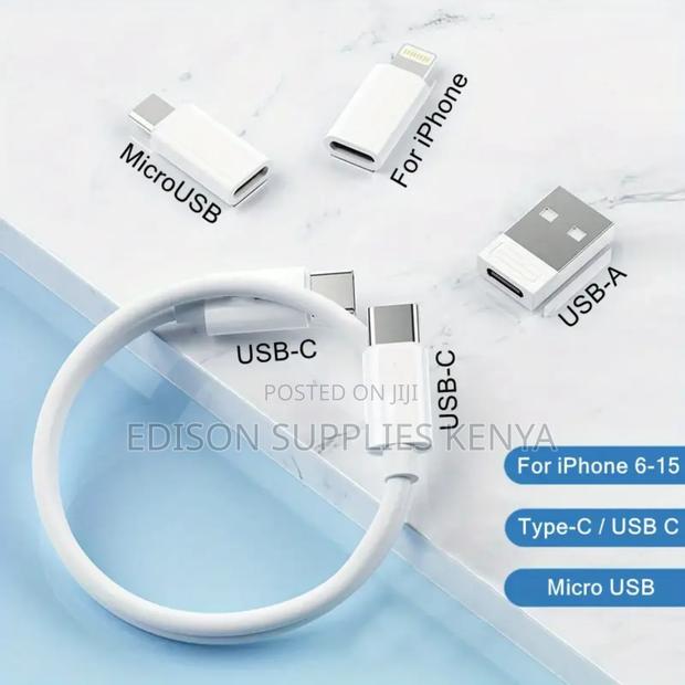 5-in-1 Data Cable Set Adapter Kit Otg Converter Charging Kit - thumbnail 7