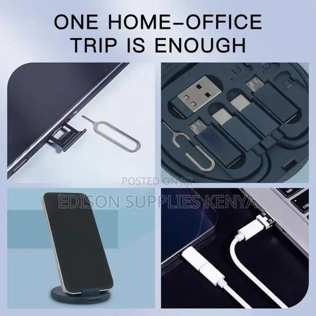 5-in-1 Data Cable Set Adapter Kit Otg Converter Charging Kit - thumbnail 5
