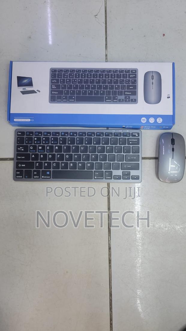 Wirelessrechargeable Keyboard Mouse Combo - 2.4ghz - thumbnail 2