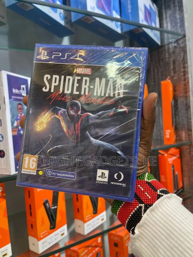 Spider-man Miles Morales Ps4 Disc ! - main view