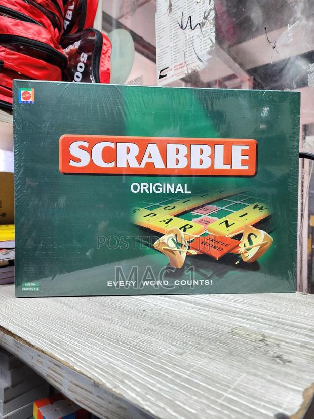 Scrabble Original Hard Heavy Board (Mattell) - main view