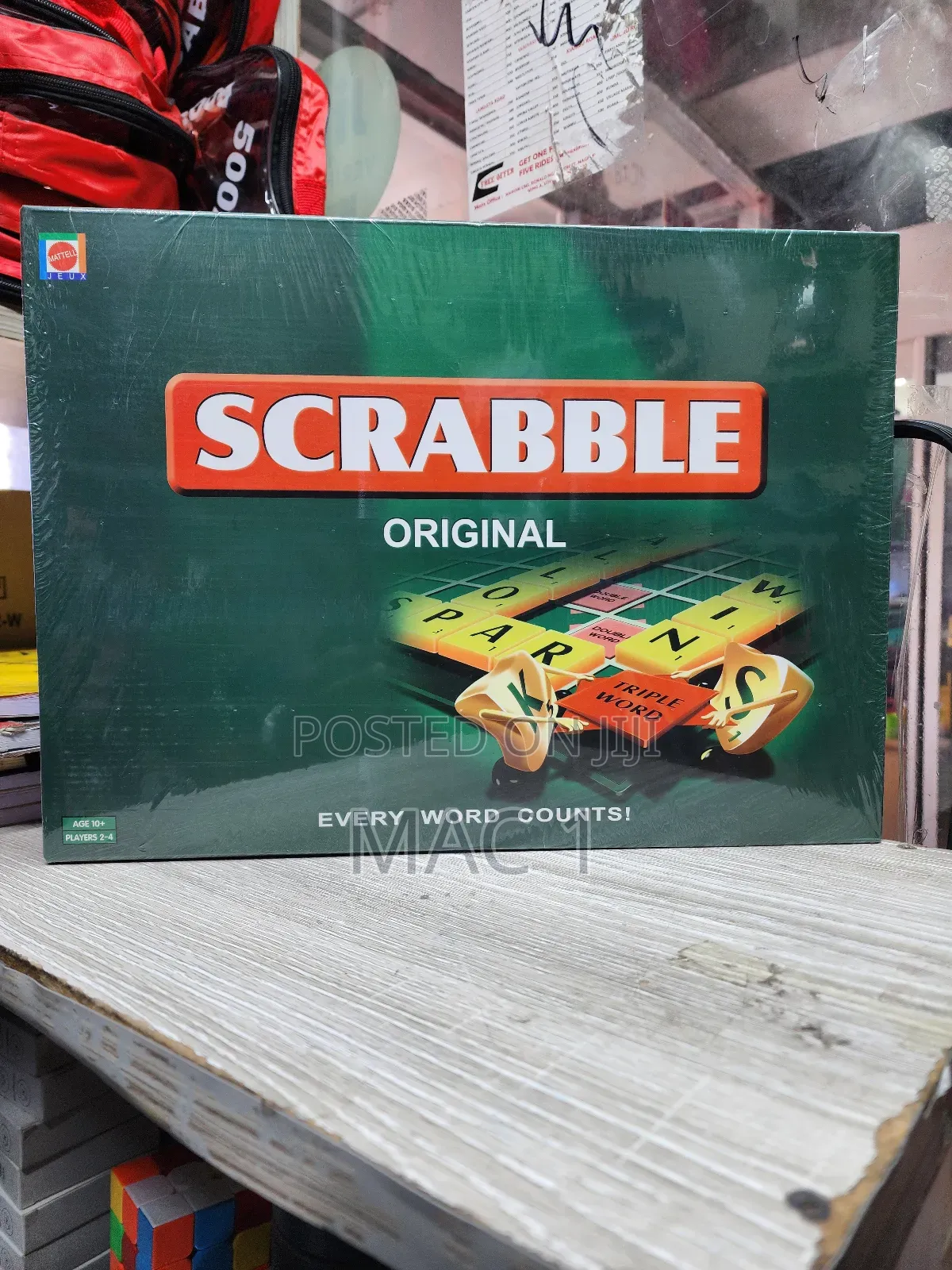 Scrabble Original Hard Heavy Board (Mattell)